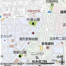 京都府福知山市昭和新町154周辺の地図
