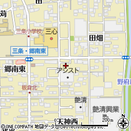 愛知県一宮市三条小辰己14周辺の地図
