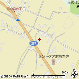 千葉県夷隅郡大多喜町横山476周辺の地図