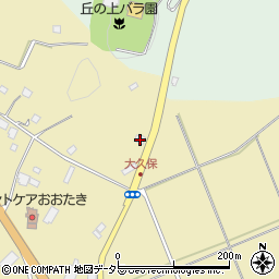 千葉県夷隅郡大多喜町横山711-1周辺の地図