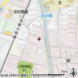 愛知県小牧市東田中169周辺の地図