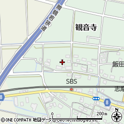 京都府福知山市観音寺561周辺の地図