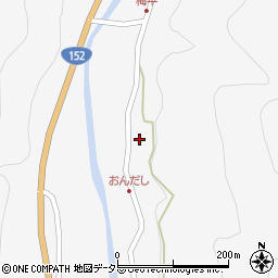 長野県飯田市南信濃八重河内414周辺の地図