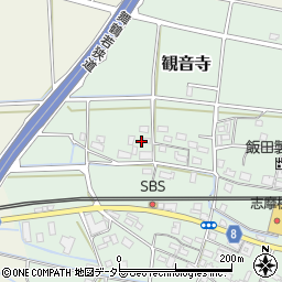 京都府福知山市観音寺552周辺の地図