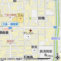 愛知県一宮市三条小辰己14-13周辺の地図
