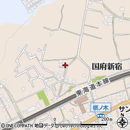 神奈川県中郡大磯町国府新宿730周辺の地図