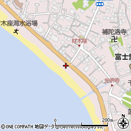 鎌倉・由比ガ浜・材木座　日本最大級の海の家＆BBQビアガーデン -ラティーカ-周辺の地図