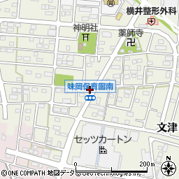 愛知県小牧市文津238周辺の地図