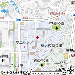 京都府福知山市昭和新町周辺の地図