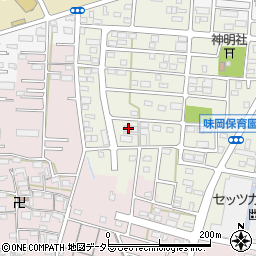 愛知県小牧市文津151周辺の地図