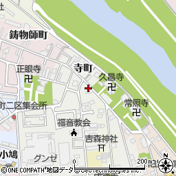 京都府福知山市寺町4周辺の地図