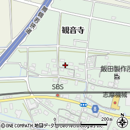 京都府福知山市観音寺547周辺の地図