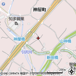 愛知県春日井市神屋町99周辺の地図