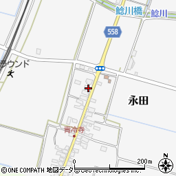 滋賀県高島市永田448周辺の地図