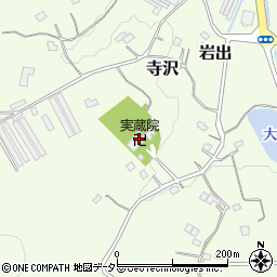 実蔵院周辺の地図