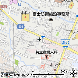 御殿場箱根線周辺の地図