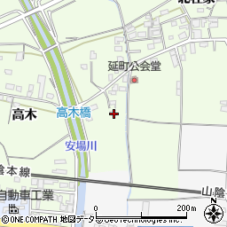 京都府綾部市延町弓場9-7周辺の地図