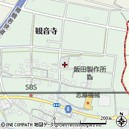 京都府福知山市観音寺1065-5周辺の地図