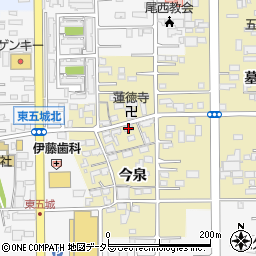 愛知県一宮市三条大平17周辺の地図