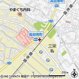 高田石油株式会社　養老中央ＳＳ周辺の地図