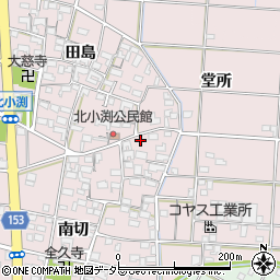 愛知県一宮市北小渕南切1466周辺の地図