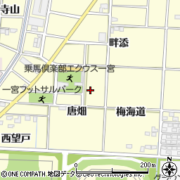 愛知県一宮市千秋町浮野唐畑8周辺の地図