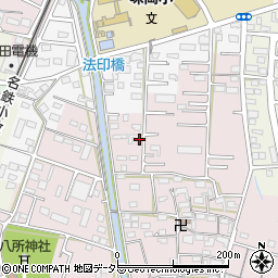 愛知県小牧市東田中2235周辺の地図