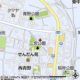 京都府綾部市青野町上入ケ口周辺の地図
