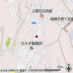 株式会社カネキ製陶所　本社工場周辺の地図