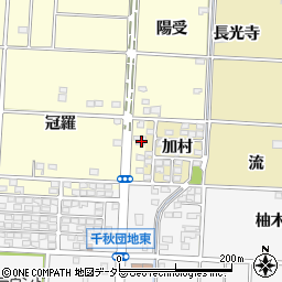 愛知県一宮市千秋町浮野陽受周辺の地図