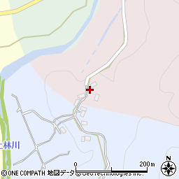 京都府綾部市橋上町木戸谷周辺の地図