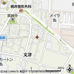 〒485-0827 愛知県小牧市文津の地図