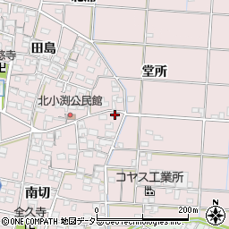 愛知県一宮市北小渕南切1471周辺の地図