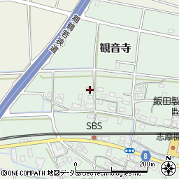 京都府福知山市観音寺551周辺の地図