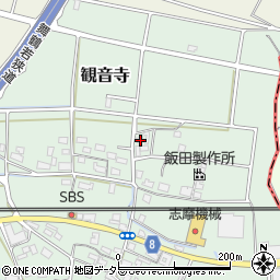 京都府福知山市観音寺802周辺の地図