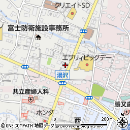 静岡県御殿場市萩原645-1周辺の地図
