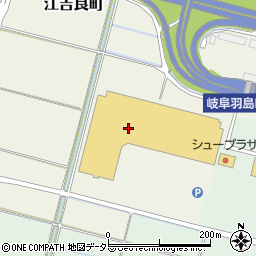 バロー羽島インター店周辺の地図