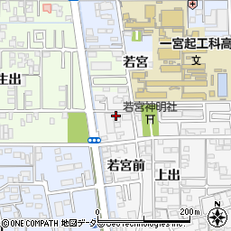 愛知県一宮市東五城若宮9周辺の地図