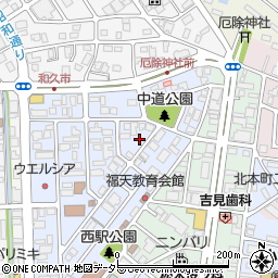 京都府福知山市昭和新町145-3周辺の地図