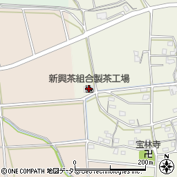 新興茶組合製茶工場周辺の地図