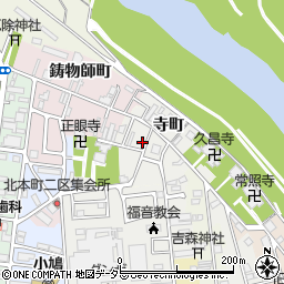 京都府福知山市寺町31周辺の地図