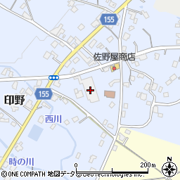 米久株式会社　御殿場工場周辺の地図
