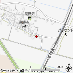 滋賀県高島市永田798周辺の地図