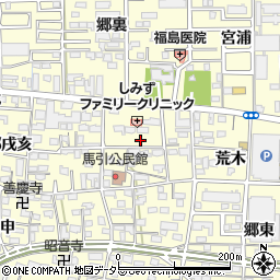 愛知県一宮市大和町馬引郷丑寅2144周辺の地図