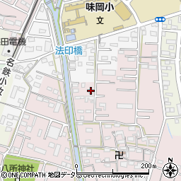 愛知県小牧市東田中2236周辺の地図
