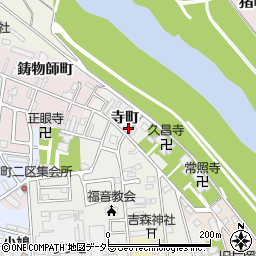 京都府福知山市寺町18周辺の地図