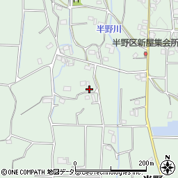 静岡県富士宮市半野397周辺の地図