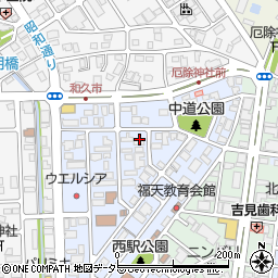 ガイソー　福知山店周辺の地図