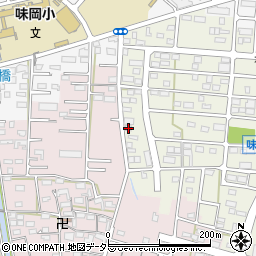 愛知県小牧市文津167周辺の地図