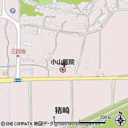 京都府福知山市猪崎374周辺の地図